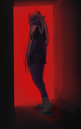 fullbody shaded halfbody shaded